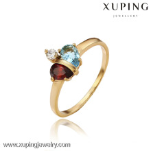 13098 - Xuping 18k позолоченные ювелирные изделия оптом роскошные Свадебные кольца